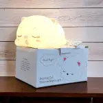 Cat Silicone Touch Night Lamp – USB Rechargeable, 7-Color Changing Light for Kids' Bedroom & Table